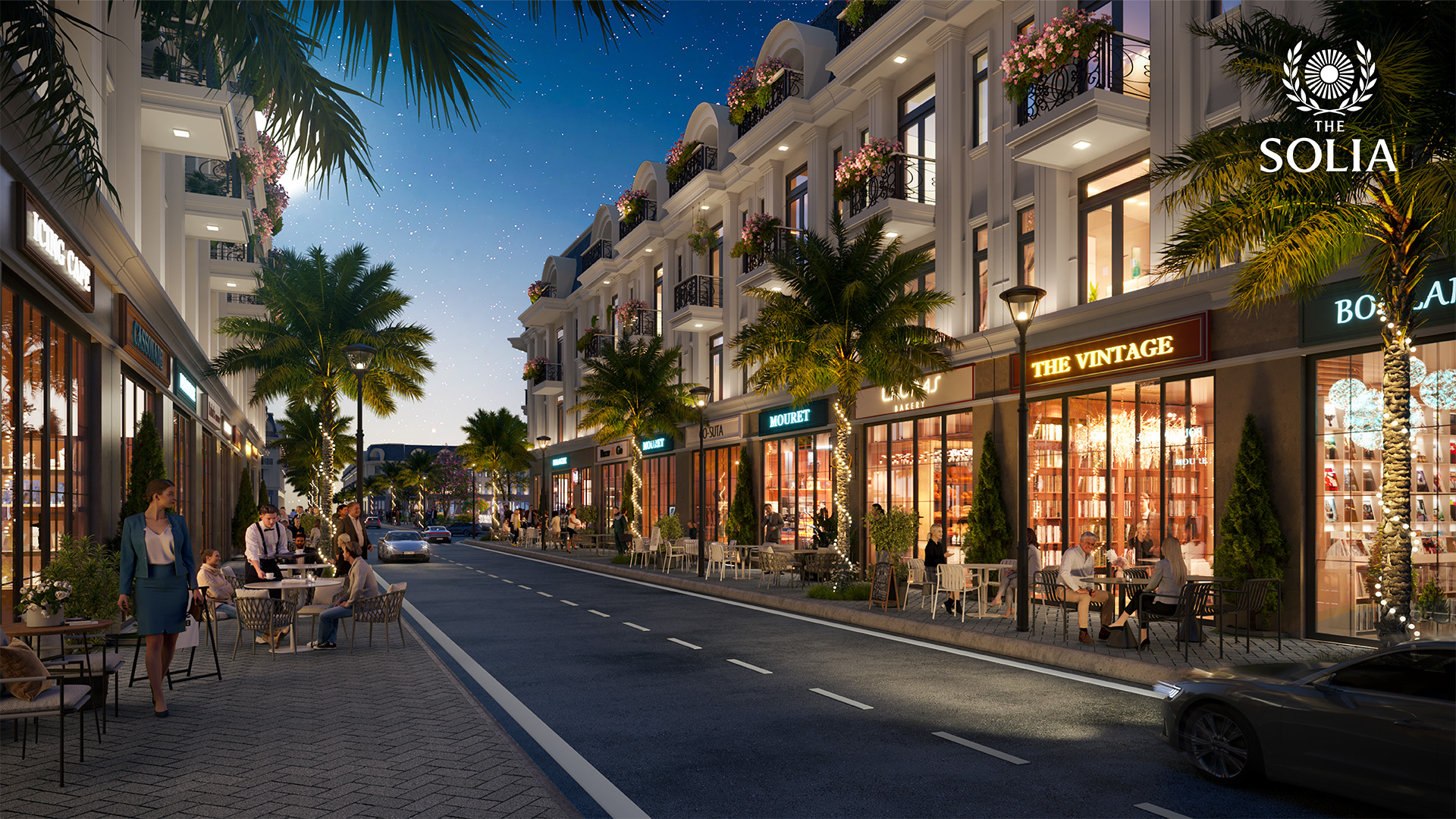 thiết kế NHÀ PHỐ LIỀN KỀ khu đô thị The Solia